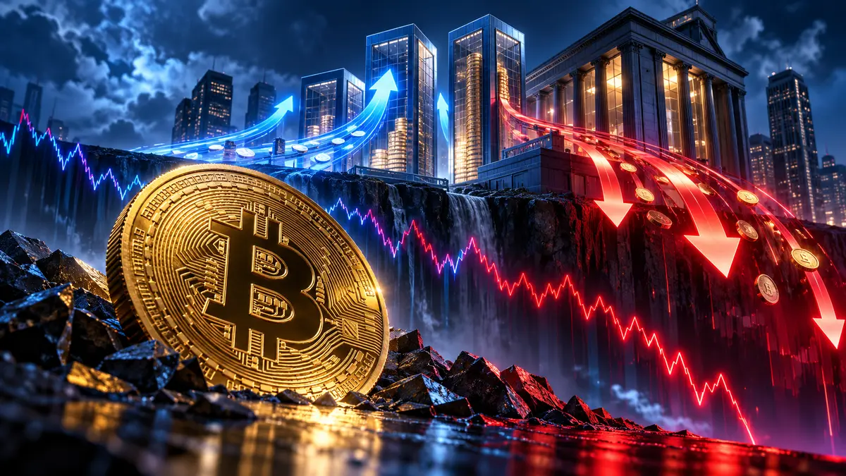 Bitcoin、ETF机构资金双向流动与市场波动主题封面