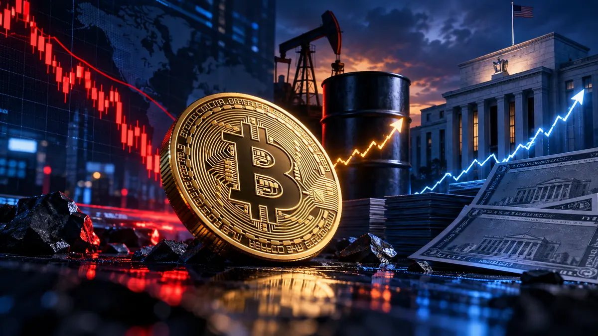 Bitcoin、油价、债券收益率与市场波动主题封面